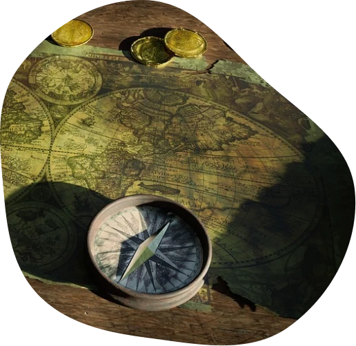 mapa de viaje - ruta de viaje - Hippies con Flow - HCF